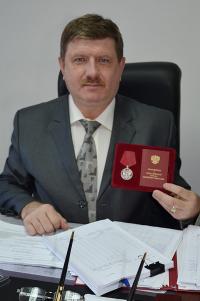 Дрогомерецкий Роман Дмитриевич награждён медалью ордена «За заслуги перед Отечеством» II степени, 2015 год